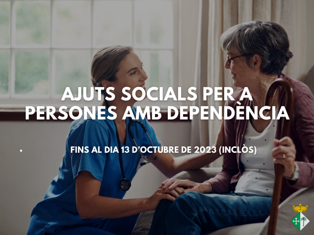 Ajuts socials per a persones amb dependència del municipi de Llambilles